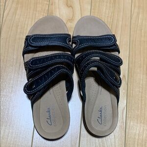 Clarks Women's Black Sandals